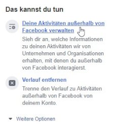 Aktivitäten ausserhalb von Facebook Teil 2